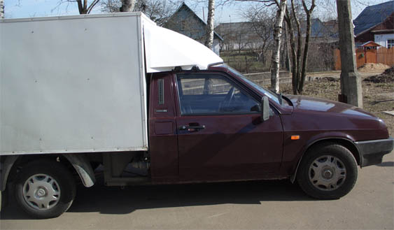 Обтекатель на ВИС кузов ВАЗ 2108, 2109
